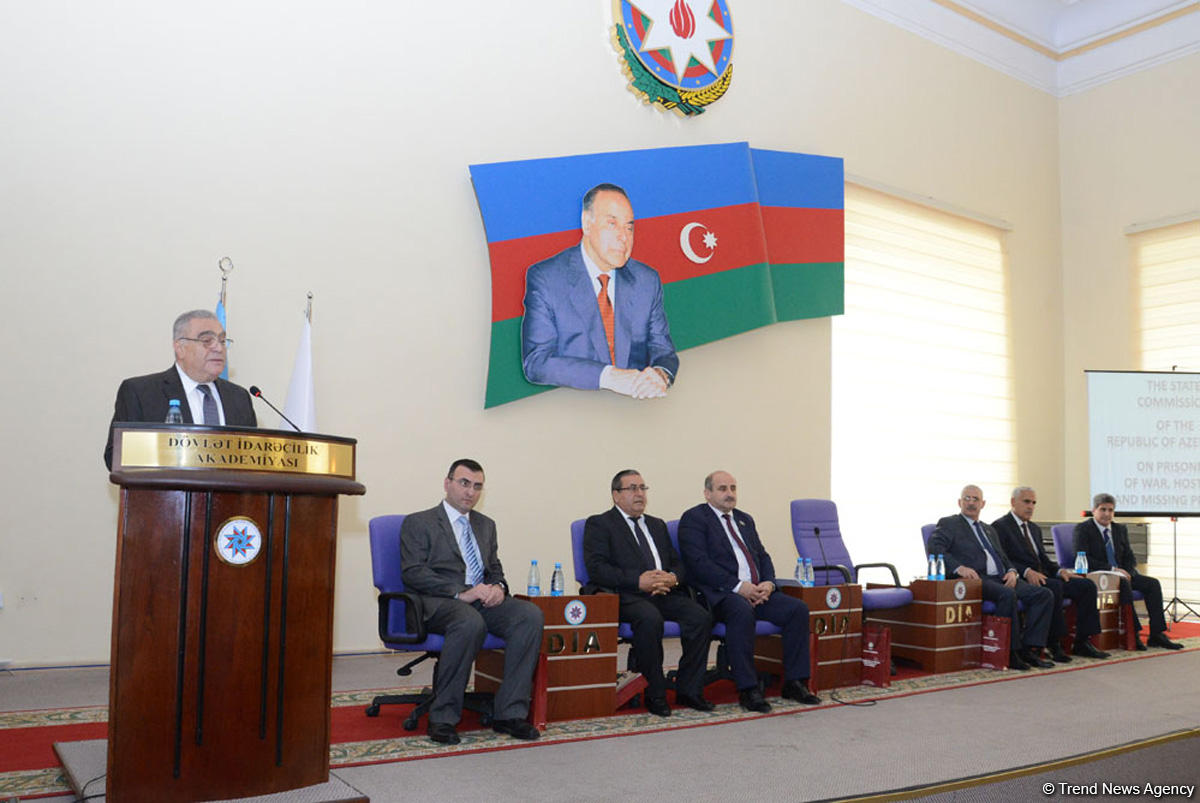 "Ermənistan-Azərbaycan, Dağlıq Qarabağ münaqişəsi beynəlxalq humanitar hüquq müstəvisində" adlı konfrans keçirilib (FOTO)