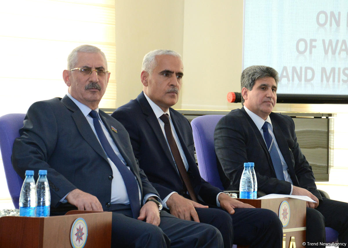 "Ermənistan-Azərbaycan, Dağlıq Qarabağ münaqişəsi beynəlxalq humanitar hüquq müstəvisində" adlı konfrans keçirilib (FOTO)
