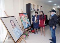 Leyla Əliyeva müharibə və əmək əlilləri üçün pansionatda olub (FOTO)