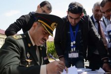 KİV nümayəndələri arasında atıcılıq turniri keçirilib (FOTO)