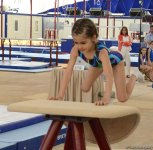 İdman gimnastikası üzrə Azərbaycan Birinciliyi və Bakı Çempionatının ikinci günü start götürüb (FOTO)