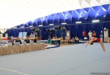 İdman gimnastikası üzrə Azərbaycan Birinciliyi və Bakı Çempionatının ikinci günü start götürüb (FOTO)
