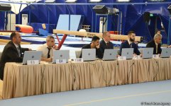 İdman gimnastikası üzrə Azərbaycan Birinciliyi və Bakı Çempionatının ikinci günü start götürüb (FOTO)