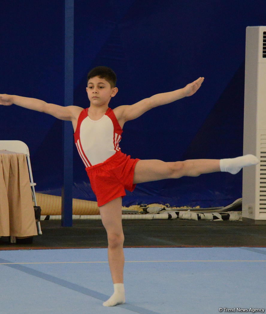 İdman gimnastikası üzrə Azərbaycan Birinciliyi və Bakı Çempionatının ikinci günü start götürüb (FOTO)