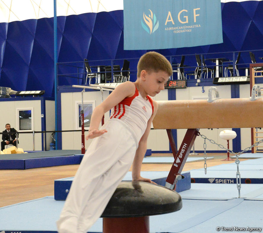İdman gimnastikası üzrə Azərbaycan Birinciliyi və Bakı Çempionatının ikinci günü start götürüb (FOTO)