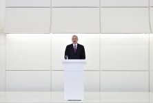 Prezident İlham Əliyev və xanımı ulu öndər Heydər Əliyevin anadan olmasının 93-cü ildönümü və 9 May - Qələbə Günü münasibətilə rəsmi qəbulda iştirak ediblər (FOTO)