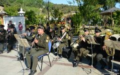 Bakıda Silahlı Qüvvələrin orkestrlərinin nümunəvi çıxışı (FOTO)