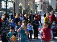Bakıda Silahlı Qüvvələrin orkestrlərinin nümunəvi çıxışı (FOTO)