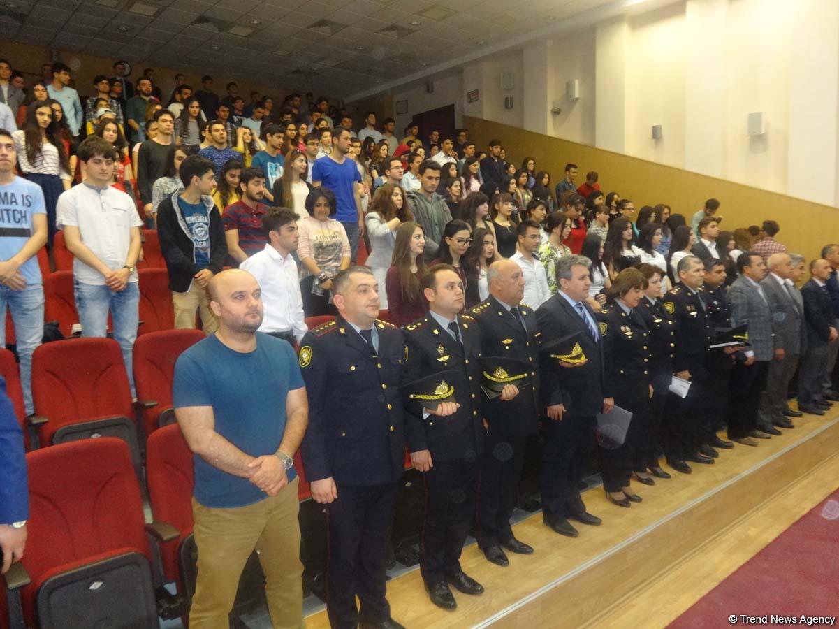Yol hərəkətinin təhlükəsizliyi ilə bağlı "Keçid əməliyyatı" layihəsinin yekunları təqdim edildi (FOTO)