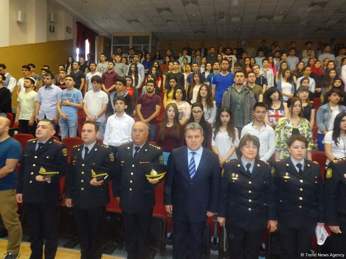 Yol hərəkətinin təhlükəsizliyi ilə bağlı "Keçid əməliyyatı" layihəsinin yekunları təqdim edildi (FOTO)