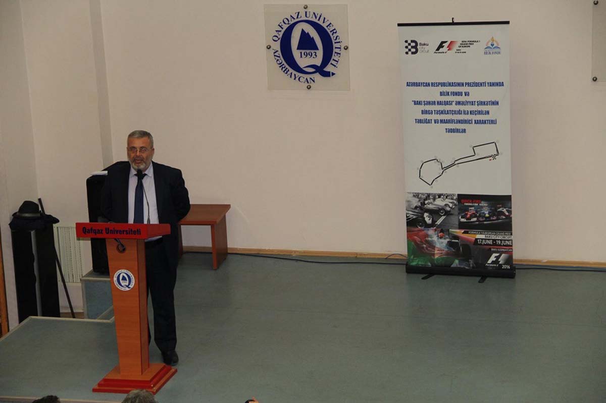 Bilik Fondu "Formula-1" yarışları ilə bağlı maarifləndirici tədbirlərə başlayır (FOTO)