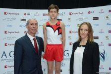Batut gimnastikası və tamblinq üzrə Azərbaycan çempionatının ikinci yarış gününün qalibləri mükafatlandırılıb (FOTO)