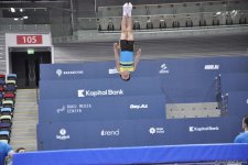 Batut gimnastikası və tamblinq üzrə Azərbaycan çempionatı və Bakı birinciliyində son yarış günü (FOTO)