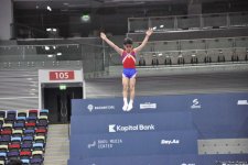 Batut gimnastikası və tamblinq üzrə Azərbaycan çempionatı və Bakı birinciliyində son yarış günü (FOTO)