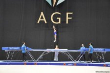 Batut gimnastikası və tamblinq üzrə Azərbaycan çempionatı və Bakı birinciliyində son yarış günü (FOTO)