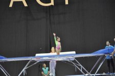 Batut gimnastikası və tamblinq üzrə Azərbaycan çempionatı və Bakı birinciliyində son yarış günü (FOTO)