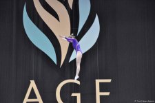 Batut gimnastikası və tamblinq üzrə Azərbaycan çempionatı və Bakı birinciliyində son yarış günü (FOTO)