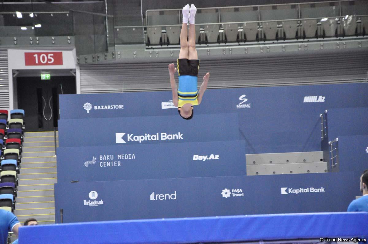 Batut gimnastikası və tamblinq üzrə Azərbaycan çempionatı və Bakı birinciliyində son yarış günü (FOTO)