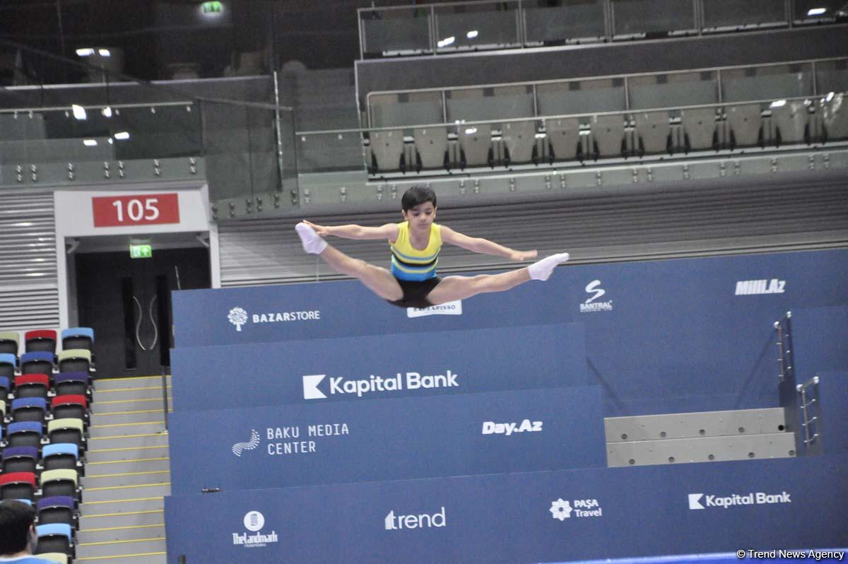 Batut gimnastikası və tamblinq üzrə Azərbaycan çempionatı və Bakı birinciliyində son yarış günü (FOTO)