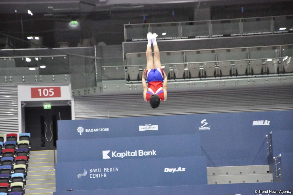 Batut gimnastikası və tamblinq üzrə Azərbaycan çempionatı və Bakı birinciliyində son yarış günü (FOTO)