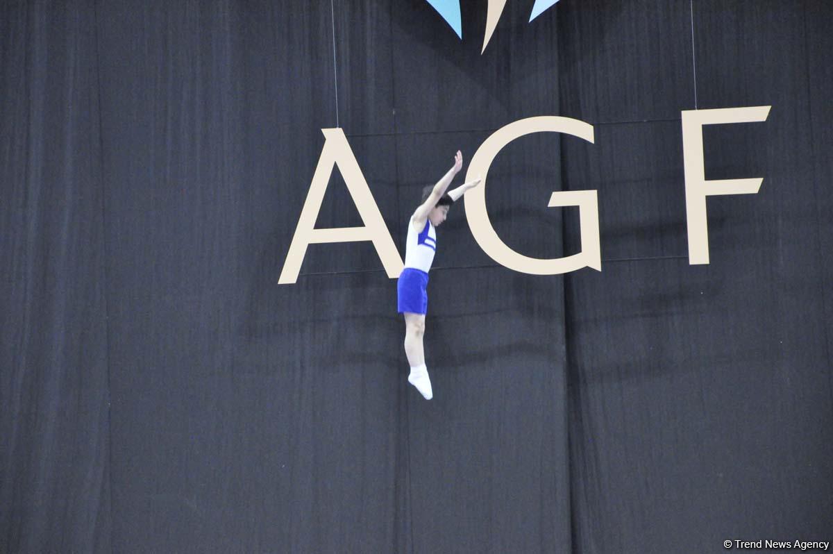 Batut gimnastikası və tamblinq üzrə Azərbaycan çempionatı və Bakı birinciliyində son yarış günü (FOTO)
