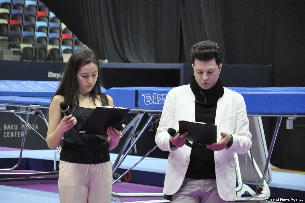 Batut gimnastikası və tamblinq üzrə Azərbaycan çempionatı və Bakı birinciliyində son yarış günü (FOTO)