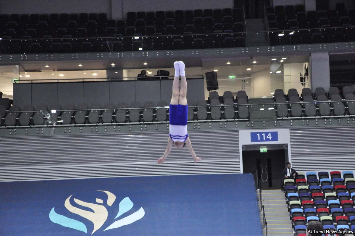 Batut gimnastikası və tamblinq üzrə Azərbaycan çempionatı və Bakı birinciliyində son yarış günü (FOTO)