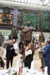 Leyla Əliyeva Rusiya Rəssamlıq Akademiyasında Polad Bülbüloğlunun bürünc heykəlinin təqdimat mərasimində iştirak edib (FOTO)