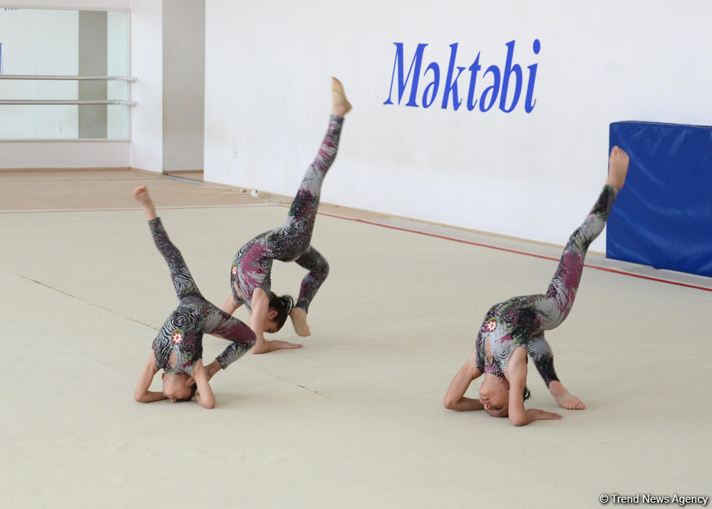 Bakıda akrobatika üzrə açıq birincilik start götürdü (FOTO)