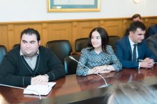 Leyla Əliyeva Moskva Dövlət Beynəlxalq Münasibətlər İnstitutunun müəllim və tələbə heyəti ilə görüşüb (FOTO)