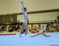 Akrobatika gimnastikası üzrə Azərbaycan və Bakı birinciliyi başlayıb (FOTO)