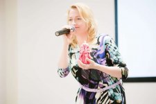 Leyla Əliyevaya Moskva Dövlət Humanitar İqtisad Universitetinin fəxri professoru diplomu təqdim olunub (FOTO)