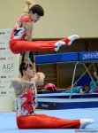 Akrobatika gimnastikası üzrə Azərbaycan və Bakı birinciliyinin ikinci yarış günü başlayıb (FOTO)