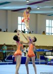 Akrobatika gimnastikası üzrə Azərbaycan və Bakı birinciliyinin ikinci yarış günü başlayıb (FOTO)