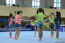 Akrobatika gimnastikası üzrə Azərbaycan və Bakı birinciliyinin qaliblərinin mükafatlandırma mərasimi keçirilib (FOTO)