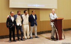 Ulduzların iştirakı ilə “Bakısız bacarmıram” klipinin təqdimatı olub (VİDEO/FOTO)
