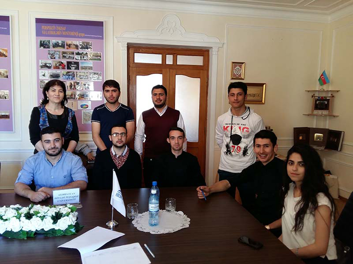 Bilik Fondu BDU VƏ ADPU tələbələri arasında bilik yarışı keçirib (FOTO)