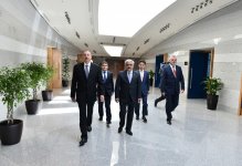 Prezident İlham Əliyev Dövlət Neft Şirkətinin yeni inzibati binasının açılışında iştirak edib (ƏLAVƏ OLUNUB) (FOTO)