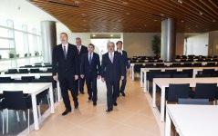 Prezident İlham Əliyev Dövlət Neft Şirkətinin yeni inzibati binasının açılışında iştirak edib (ƏLAVƏ OLUNUB) (FOTO)