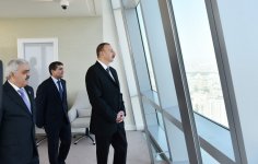 Prezident İlham Əliyev Dövlət Neft Şirkətinin yeni inzibati binasının açılışında iştirak edib (ƏLAVƏ OLUNUB) (FOTO)