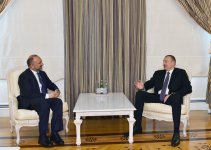 Prezident İlham Əliyev Əfqanıstanın Təhlükəsizlik Şurasının katibini qəbul edib (FOTO)