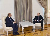 Prezident İlham Əliyev Əfqanıstanın Təhlükəsizlik Şurasının katibini qəbul edib (FOTO)