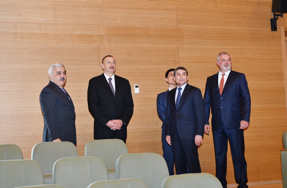 Prezident İlham Əliyev Dövlət Neft Şirkətinin yeni inzibati binasının açılışında iştirak edib (ƏLAVƏ OLUNUB) (FOTO)