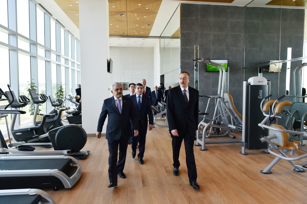 Prezident İlham Əliyev Dövlət Neft Şirkətinin yeni inzibati binasının açılışında iştirak edib (ƏLAVƏ OLUNUB) (FOTO)