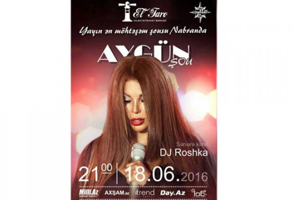 Aygün Kazımovanın yay konsertinə sayılı günlər qaldı