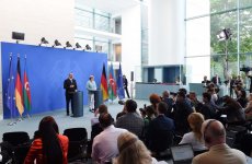 Prezident İlham Əliyev: "Biz özümüzü erməni təcavüzündən qorumalı idik" (ƏLAVƏ OLUNUB) (FOTO)
