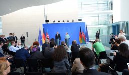 Prezident İlham Əliyev: "Biz özümüzü erməni təcavüzündən qorumalı idik" (ƏLAVƏ OLUNUB) (FOTO)
