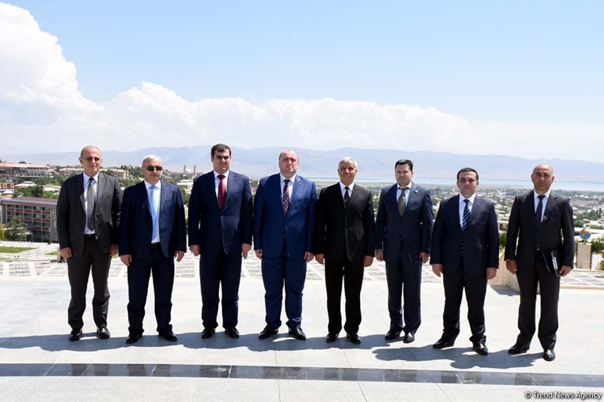 Azərbaycanın Batumidəki Baş konsulu və Acarıstanın nümayəndə heyəti Naxçıvana səfər edib (FOTO)