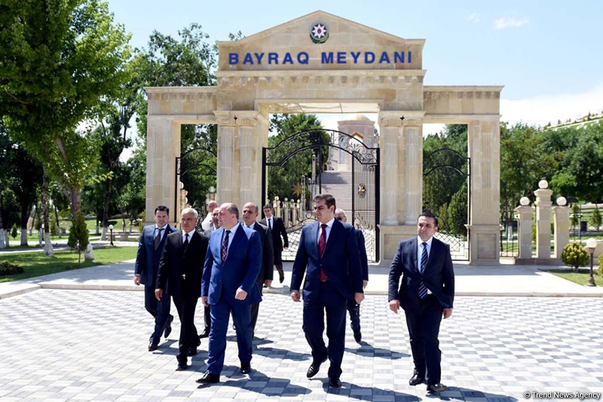 Azərbaycanın Batumidəki Baş konsulu və Acarıstanın nümayəndə heyəti Naxçıvana səfər edib (FOTO)