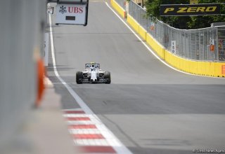 "Williams" pilotundan Bakı trasında rekord